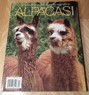 Alpacas Magazine Autumn 2005 Front Cover