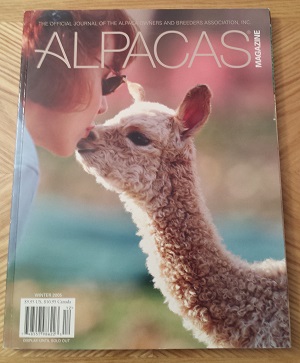 Alpacas Magazine Winter 2005 Front Cover