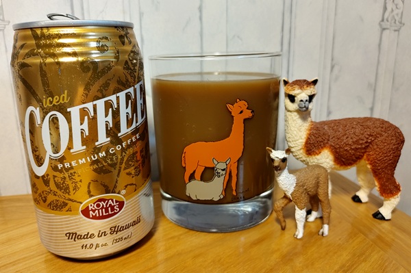 Alpacas love Royal Mills Iced Coffee Drink