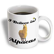 I Believe in Alpacas Coffee Mug